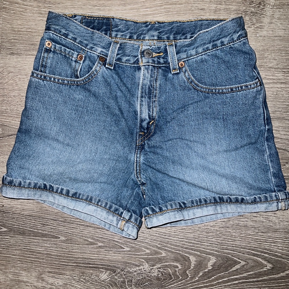 Levi's Women's Light Blue Jean Shorts